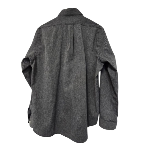 Marc Ecko Cut & Sew Shirt Long Sleeve Button Up Gray Mens Size XXL - Picture 2 of 6